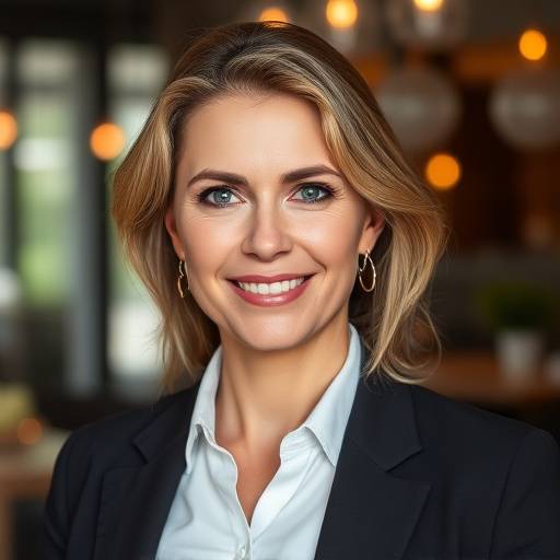 Foto von Dr. Erika Mustermann, der Datenschutzbeauftragten des Restaurants Goldener Hirsch